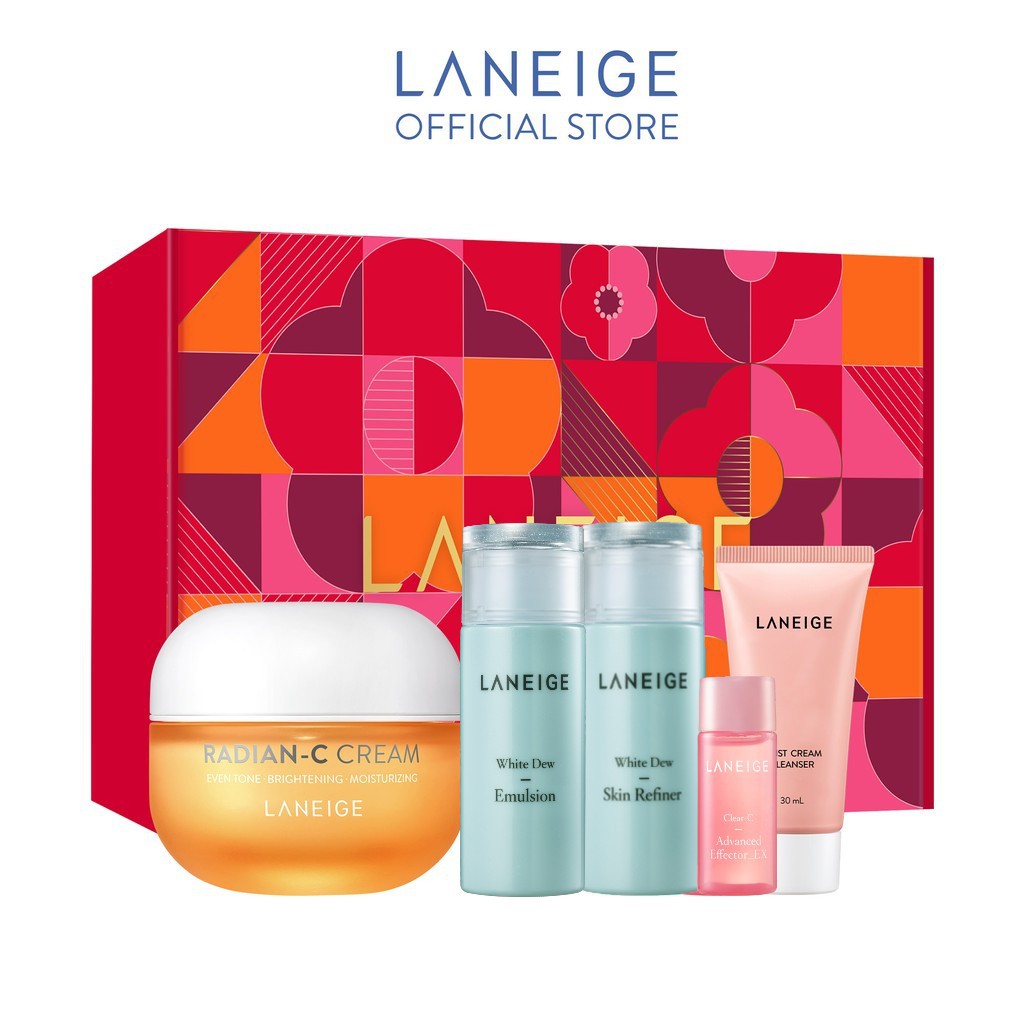 [Mã FMCGMALL giảm 8% đơn 250K] Bộ sản phẩm cân bằng, dưỡng trắng & làm mờ đốm nâu LANEIGE | BigBuy360 - bigbuy360.vn