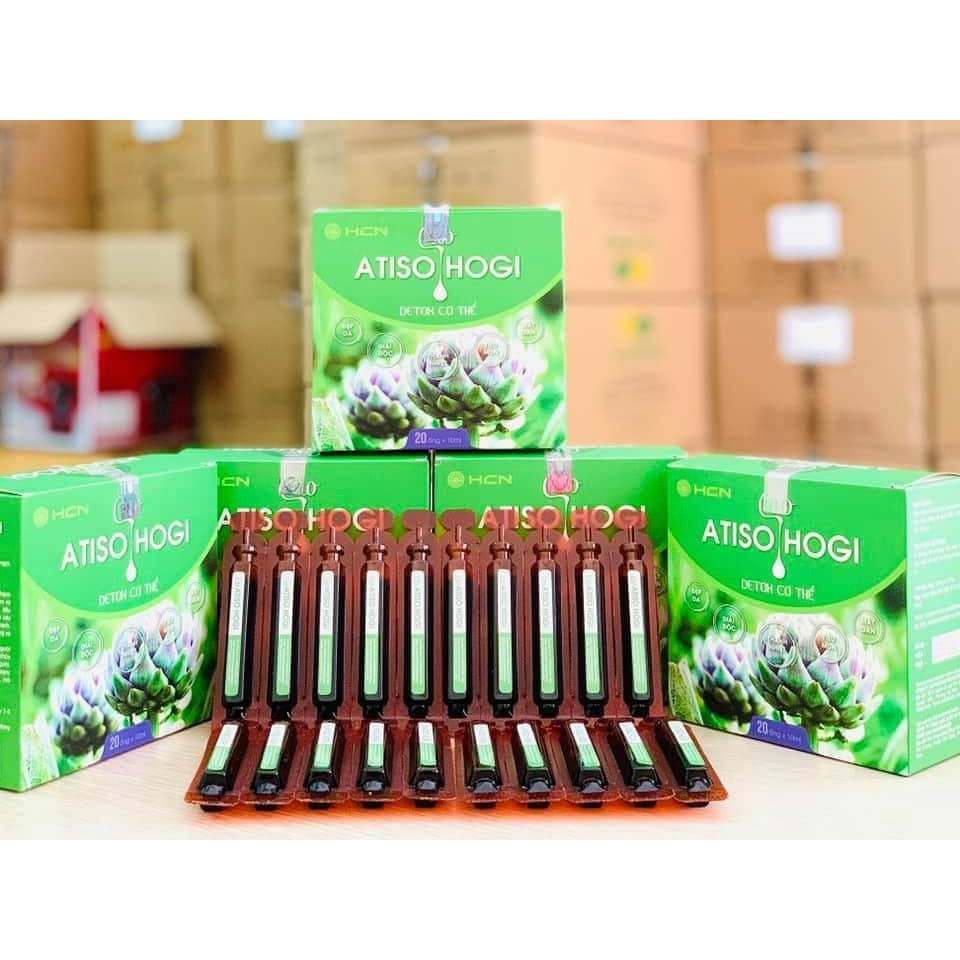 Cao Atiso Hogi đào thải chất độc thuốc lá rươu bia ra ngoài cơ thể nhanh chóng