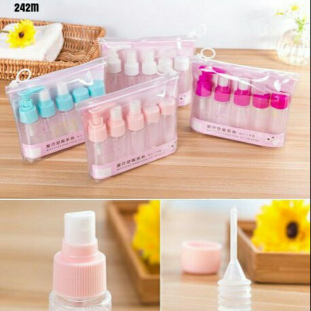 Bộ Chiết Mỹ Phẩm Du Lịch Tiện Dụng