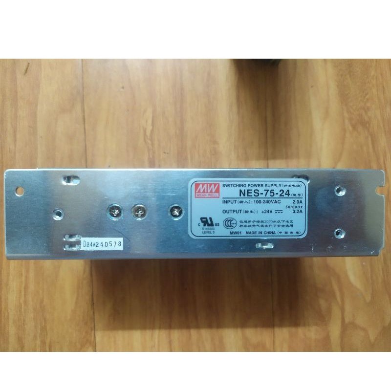NGUỒN MEANWELL 24V - 1.5A. 24V-2.1A -2.2A. 24V - 2.5A 24V-5A 24V-8.8A. Omron 24V-2A Nguồn Cũ tháo máy