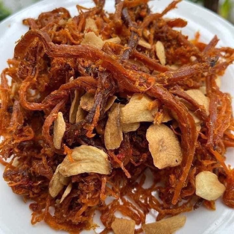 300gram Khô heo cháy tỏi