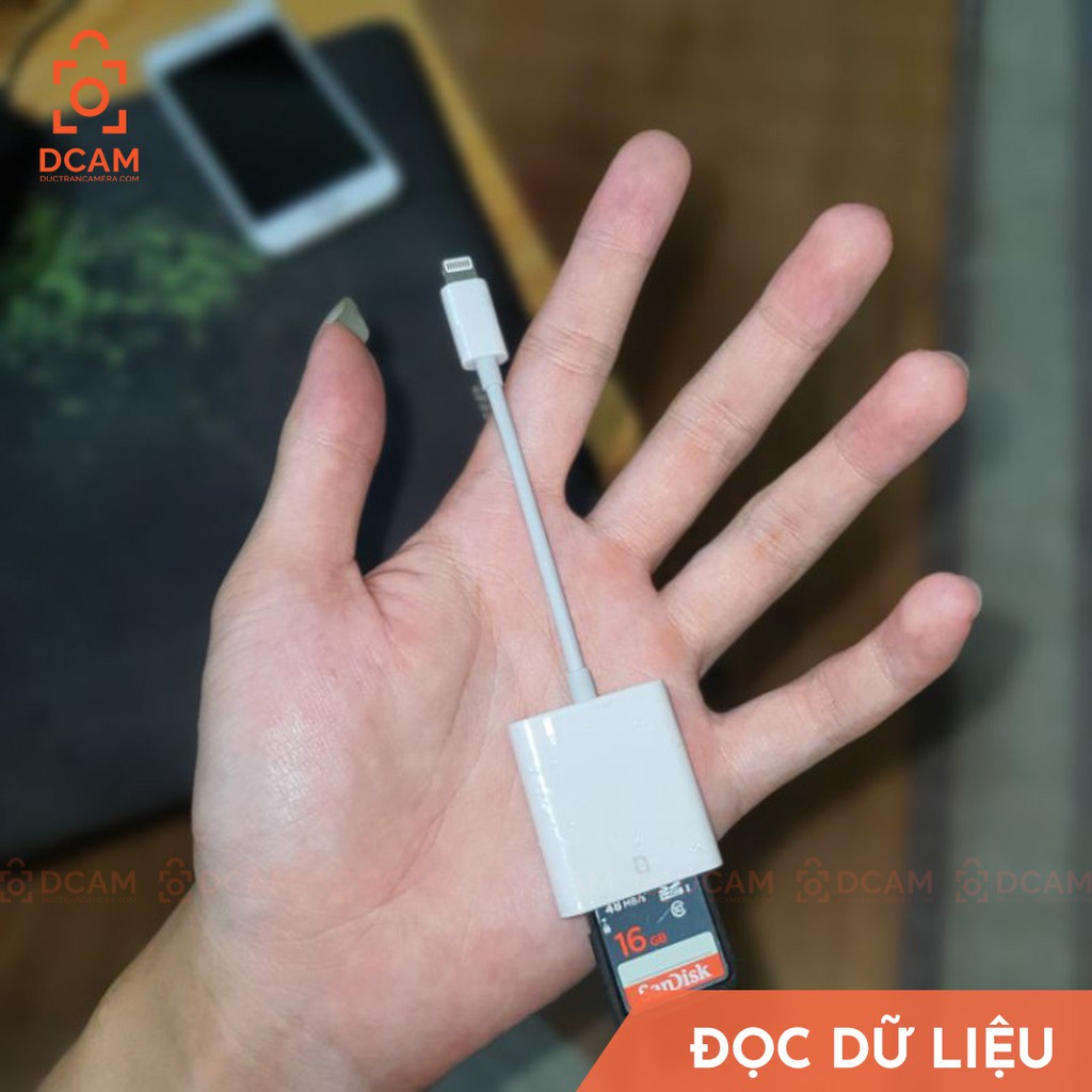 THIẾT BỊ ĐỌC THẺ SD CHO IPHONE, IPAD, IPOD