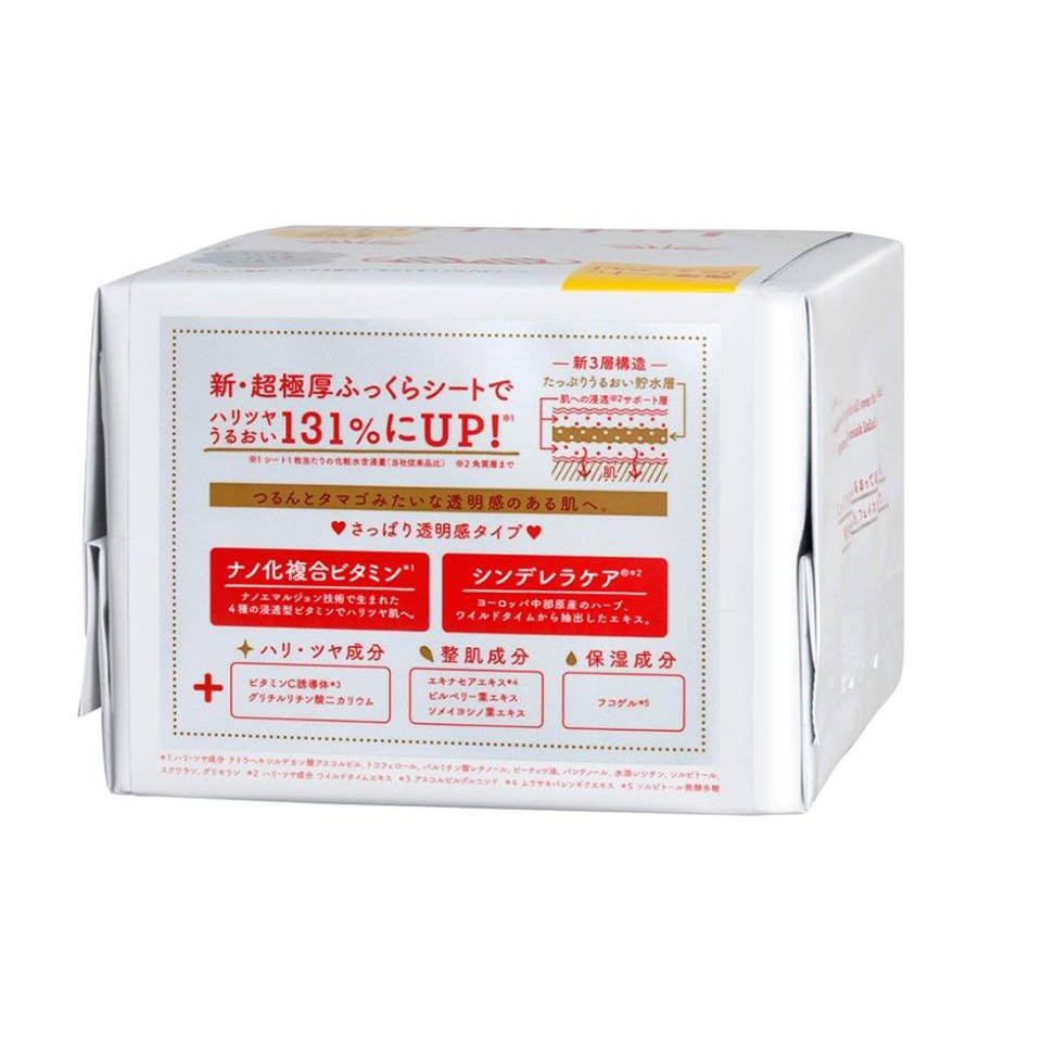 (Sale 3/8) Mặt nạ LuLuLun Nhật Bản hộp 32 miếng