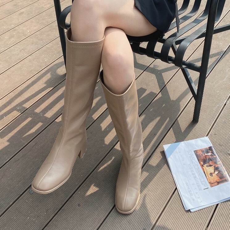 [BOOTS ĐÙI CỰC XINH] Boot cao sang chảnh cho các nàng  - E18 - GIÀY NỮ GOBE | BigBuy360 - bigbuy360.vn