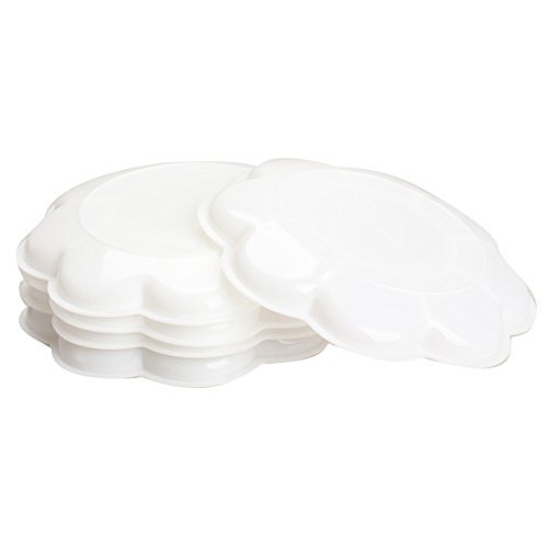 Set 5 Đĩa Nhựa Trộn Màu Vẽ Tranh Chuyên Dụng