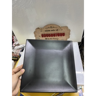 Đĩa vuông melamine 25cm