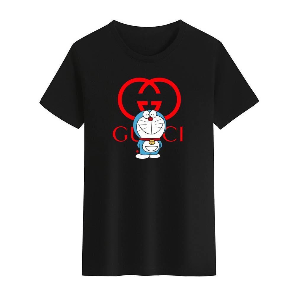 Áo Thun Cổ Tròn Họa Tiết Gucci Doraemon Thời Trang Dành Cho Nam Và Nữ !