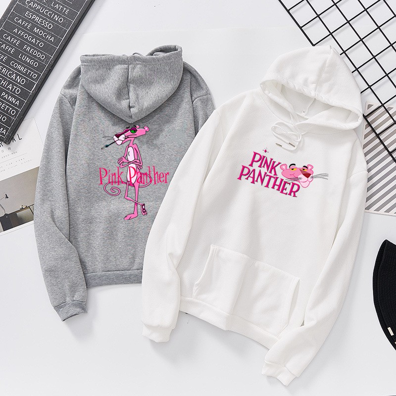 Áo hoodie hình báo hồng thời trang thu đông phong cách Hàn Quốc cho nữ