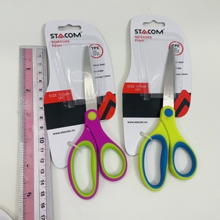 Combo 10 kéo thủ công học sinh stacom f2046 157mm