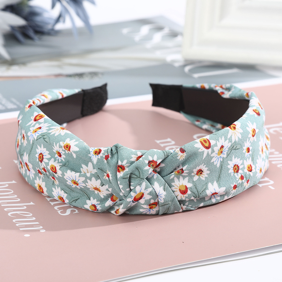 Băng đô cài tóc họa tiết hoa phong cách Hàn Quốc