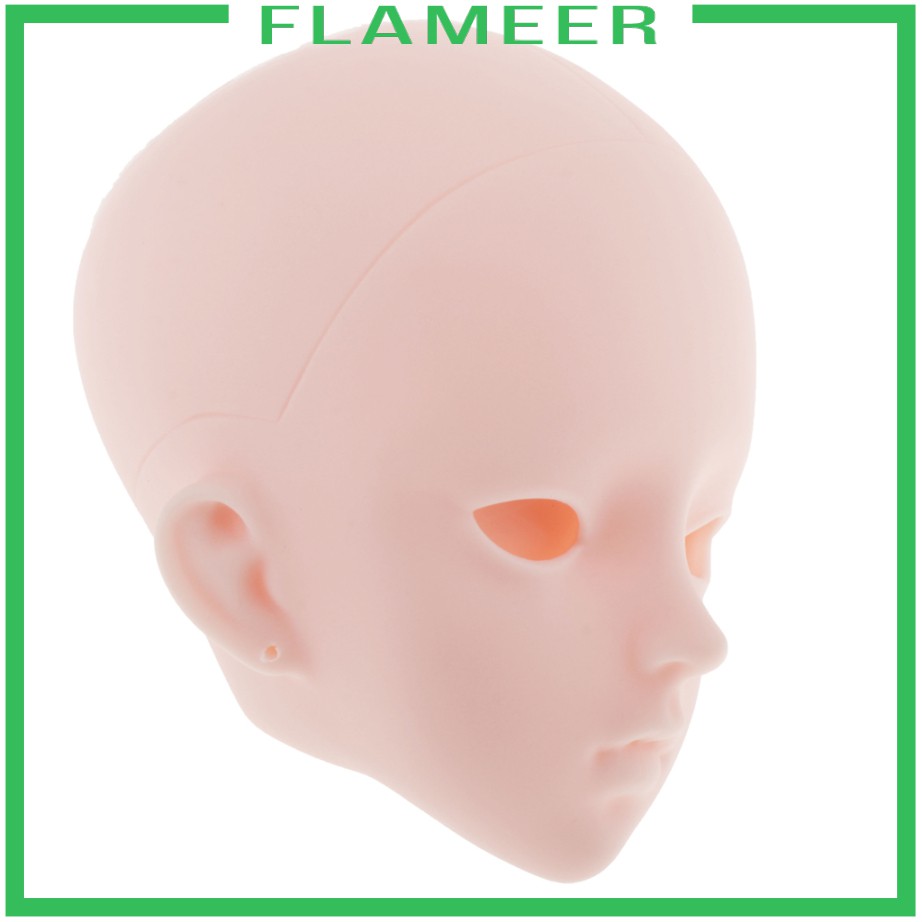 Đầu Búp Bê Nữ Bằng Nhựa 60cm 1 / 3 OB DIY