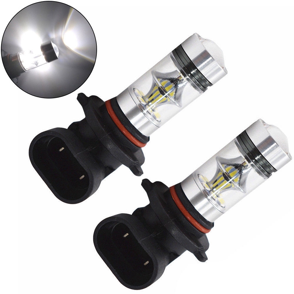 【READY STOCK】Set of 2 high quality 9006 HB4 2323 100W DRL super bright LED fog lights