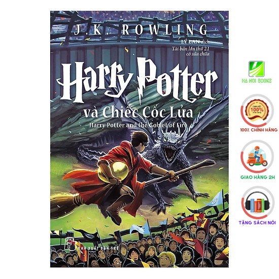 Sách - Harry Potter Và Chiếc Cốc Lửa - Tập 4 - NXB Trẻ