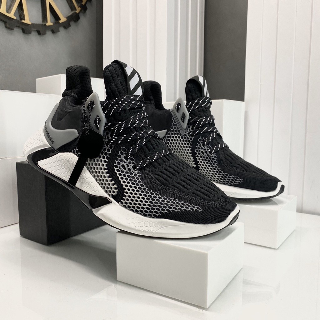 [Adidas giày]Giày Nam Adidas Alphabounce instinct 2020 Full box - Trắng Đen ?