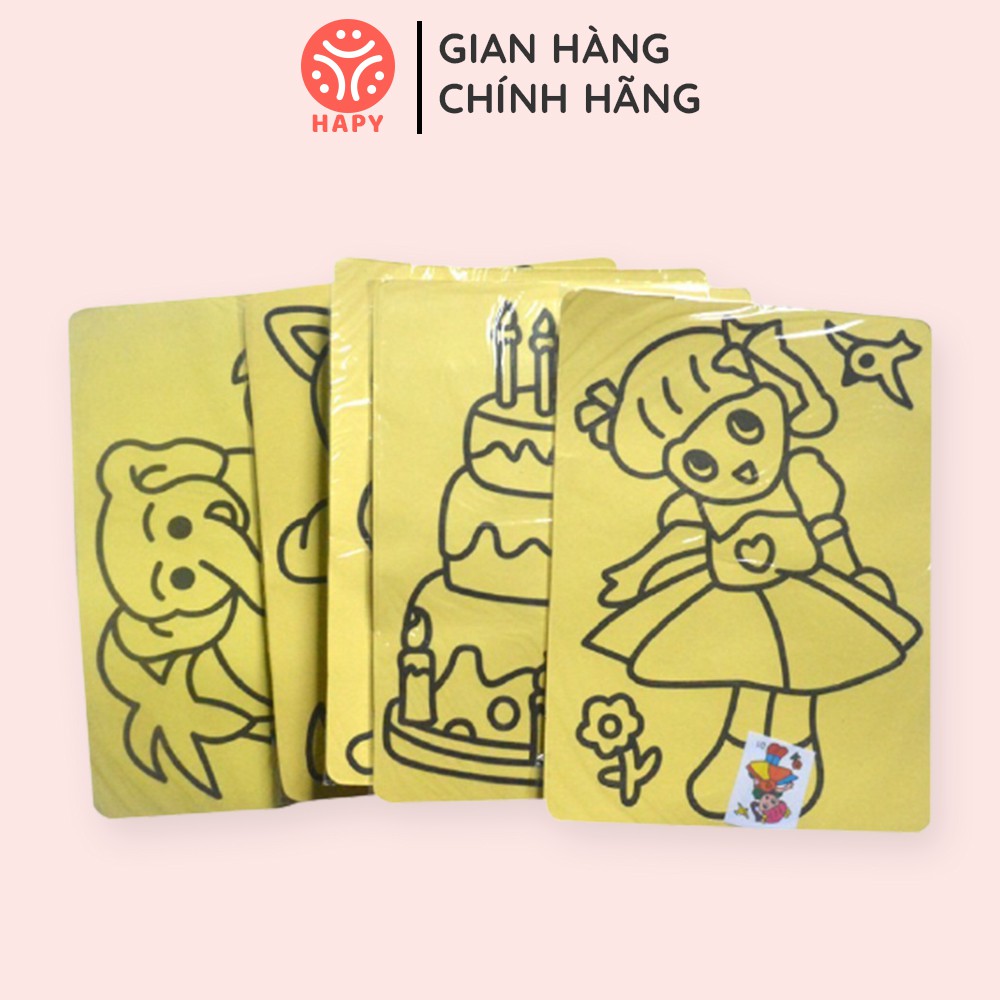 Tranh Cát cho bé (Tặng kèm cát) TC157