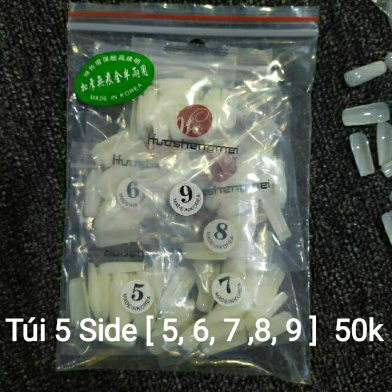 HSM lẻ side [5,6,7,8,9] túi 250 móng