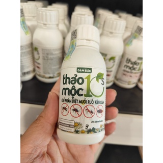 Thảo mộc 10s đậm đặc trong nhà diệt & xua đuổi côn trùng sinh học ruồi, muỗi, kiến, gián, mối, rệp, rận, mạt,..100ml