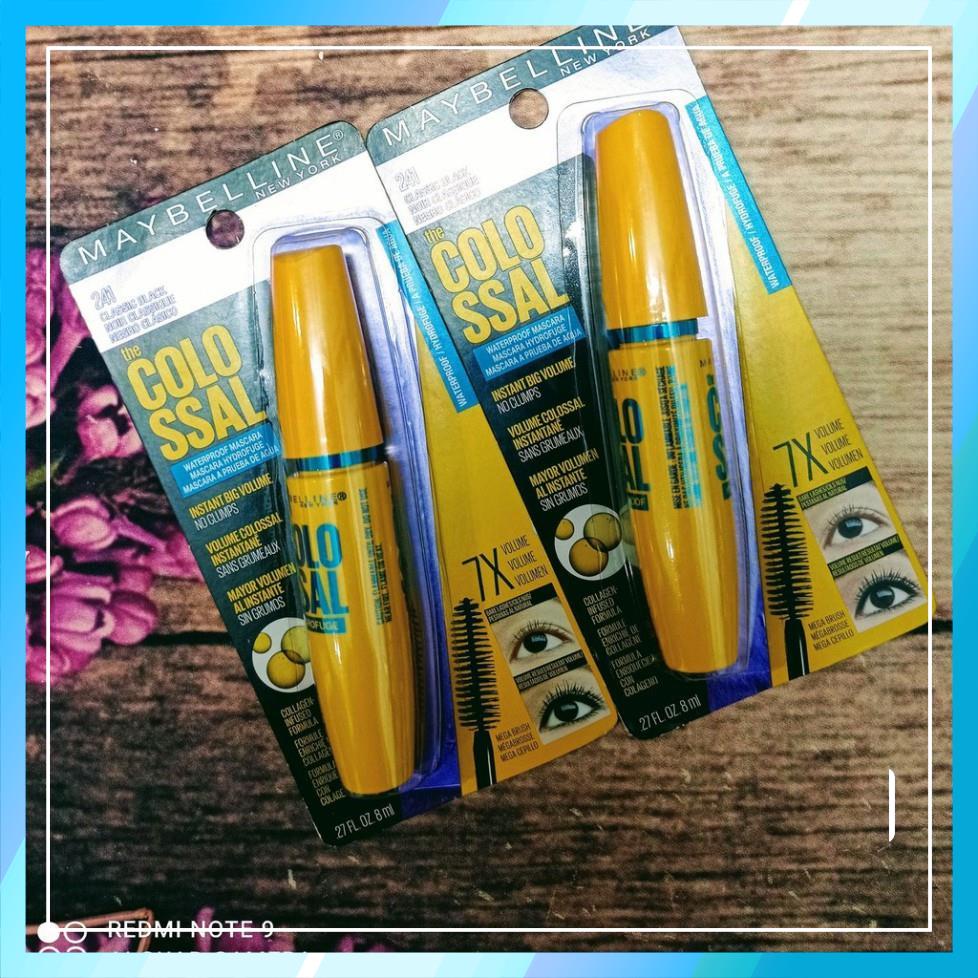 Mascara Maybelline 7X Colossal Volum Express 8ml