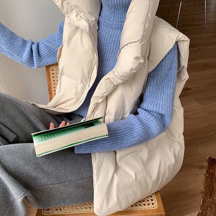 Áo Gile Phao Béo Ulzzang HÀNG LOẠI 1