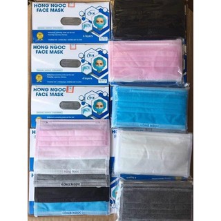 khẩu trang  hộp 50 chiếc 4 lớp