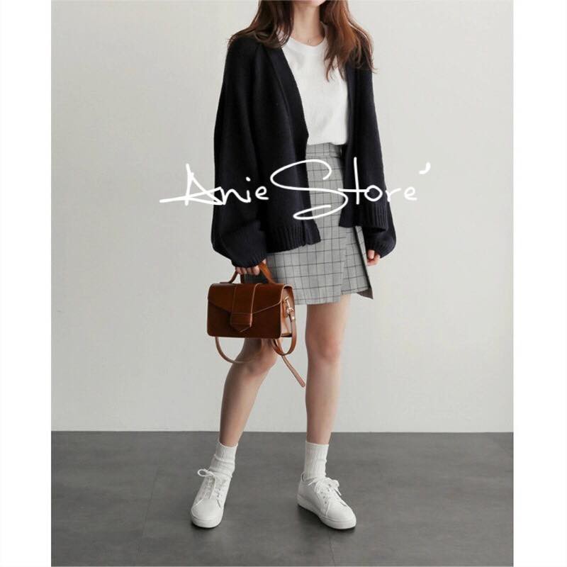 Áo Cardigan Nữ Len Dày Dáng Rộng 🦋 Áo Khoác Nữ Dáng Dài 3 Màu 🦋 | BigBuy360 - bigbuy360.vn