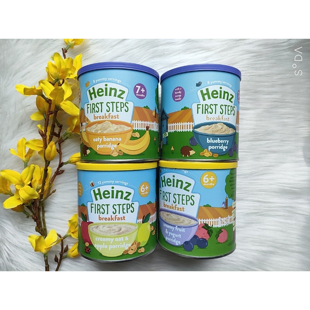 Bột ăn dặm Heinz Cho bé từ 6M 200g/240g - chuẩn hàng Air UK