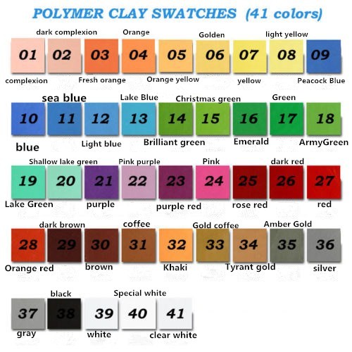 Đất Sét Polymer 41 Màu 120g