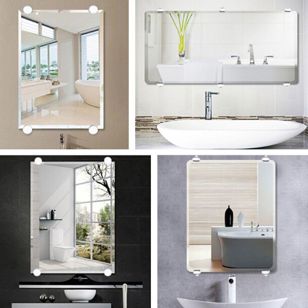 Bộ 4 Kẹp Gương Nhà Tắm Giá Đỡ