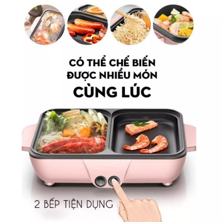 BẾP LẨU NƯỚNG 2 IN 1