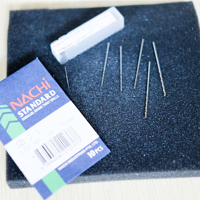 Mũi khoan thép gió Nachi L500 0.3-0.4-0.5-0.6-0.7-0.8-0.9-1.0-1.1-1.2