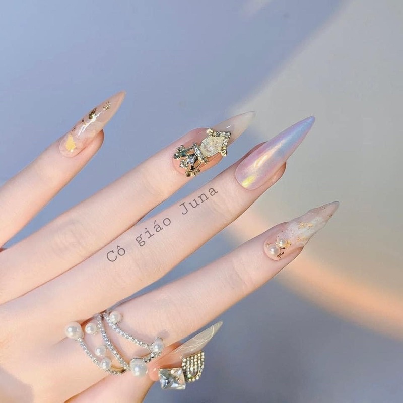 Tráng gương ánh trai tạo hiệu ứng nail hũ 10 gam