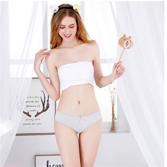 Quần Lót Nữ Cotton Trơn Basic Cạp Vừa Thấm Hút Mồ Hôi Co Giãn 4 Chiều Chống Hằn Viền Ôm Vòng 3 Kháng Khuẩn P026 | BigBuy360 - bigbuy360.vn