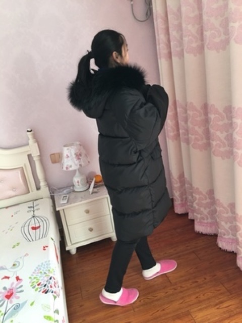 (HÀNG SẴN) Áo Phao Cổ Lông Dáng Dài Hàng QCCC | BigBuy360 - bigbuy360.vn