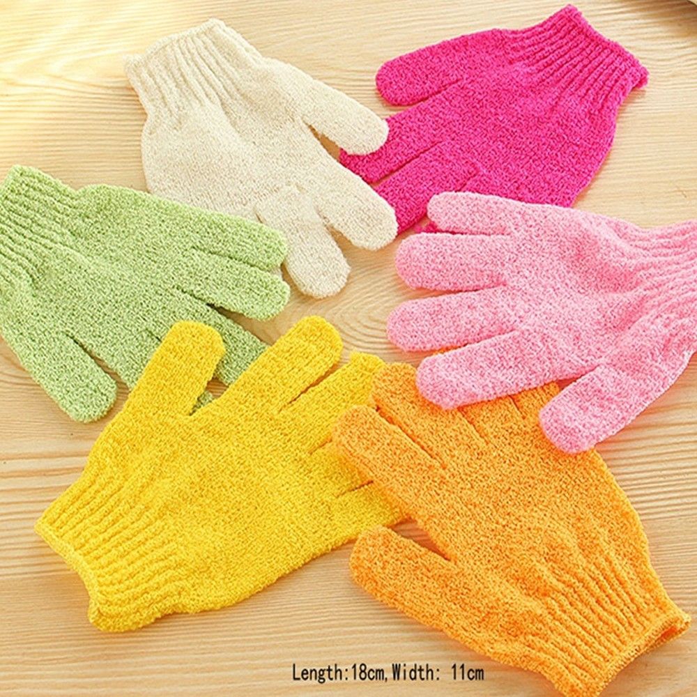 BACK2LIFE Foam Massage Skin SPA Foam Shower Exfoliating Loofah Scrubber Shower Gloves