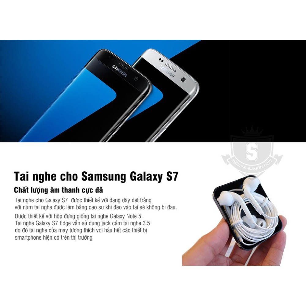 Tai nghe Samsung S7 Edge Chính Hãng - BH 2 năm