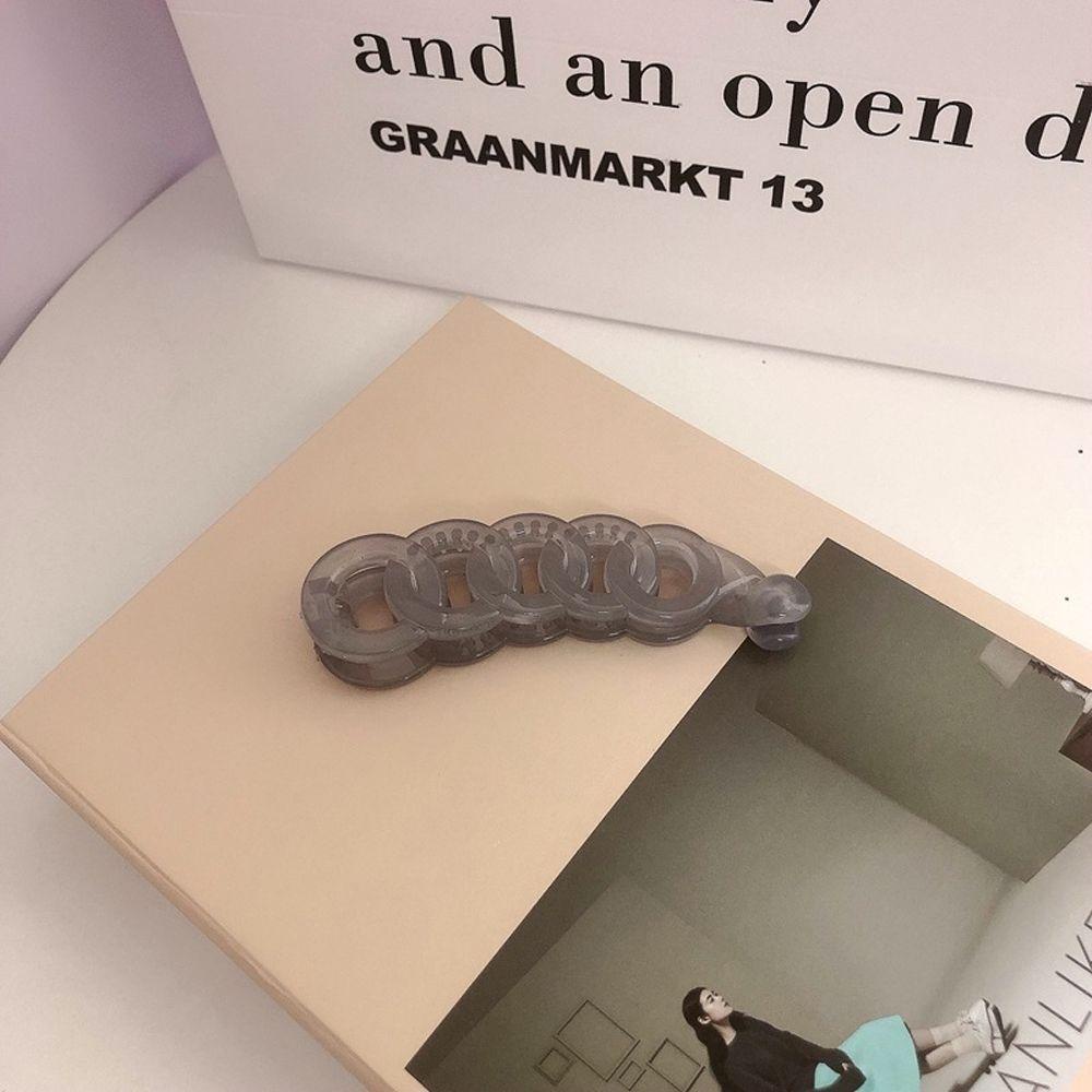 Kẹp Tóc Dạng Đứng Thiết Kế Đục Lỗ Hình Cua Dễ Thương Cho Nữ