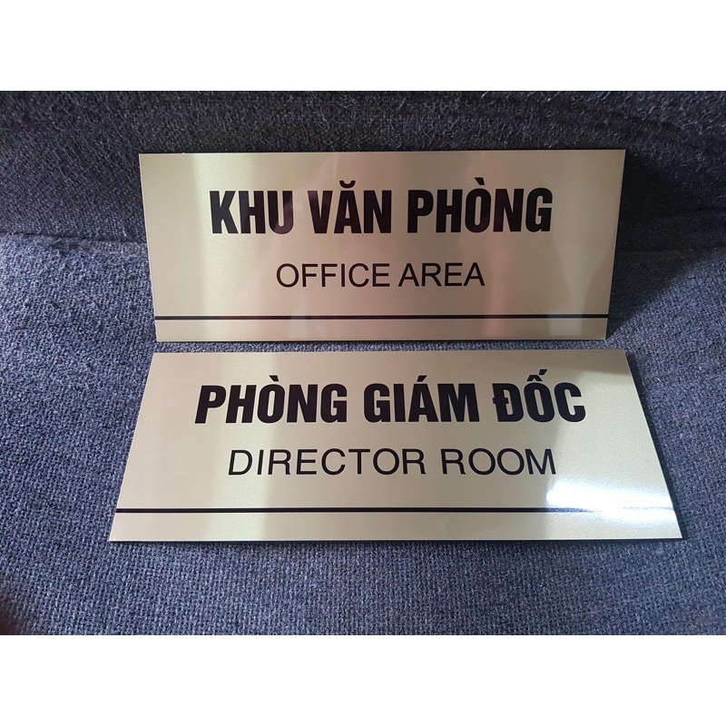 Biển Tên Phòng Ban
