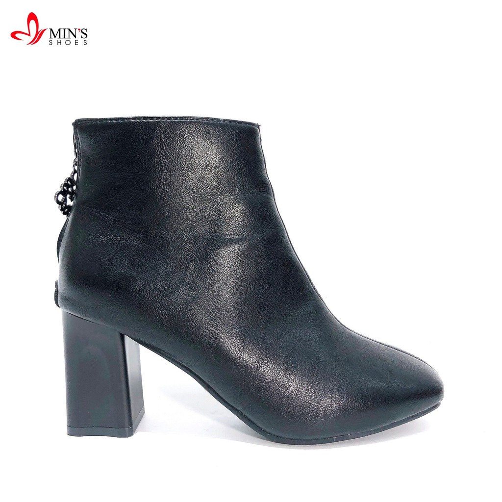 Min's Shoes - Bốt Chất 65 Đen