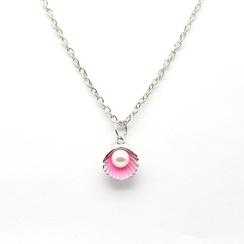 Vòng cổ Vỏ Sò Đính Ngọc Trai Thời Trang Dành Cho Nữ