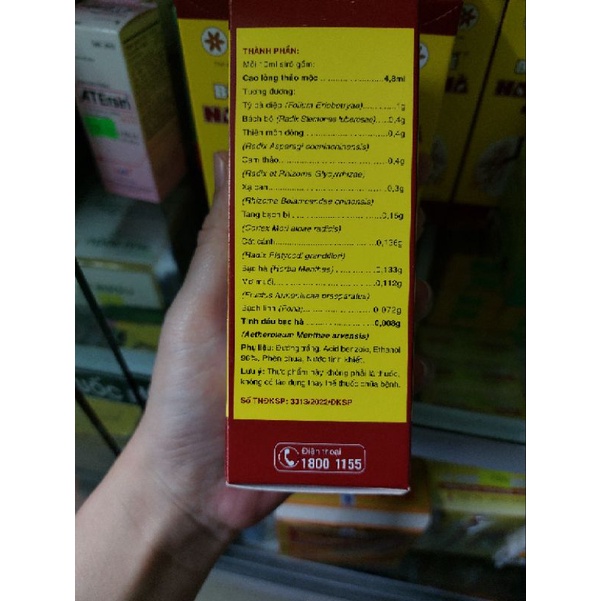 Siro Bổ Phế NAM HÀ