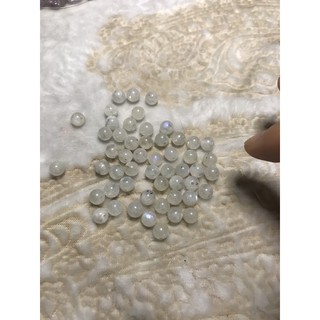 Hạt đá moonstone 5,6-6,3mm làm HandMade,DIY