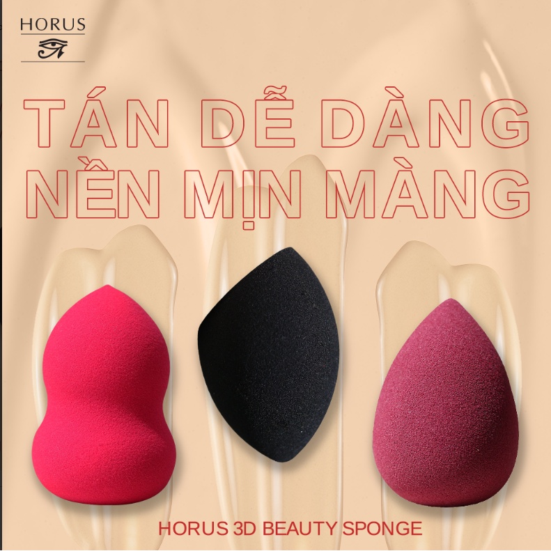 Mút trang điểm Horus 3D Beauty Sponge