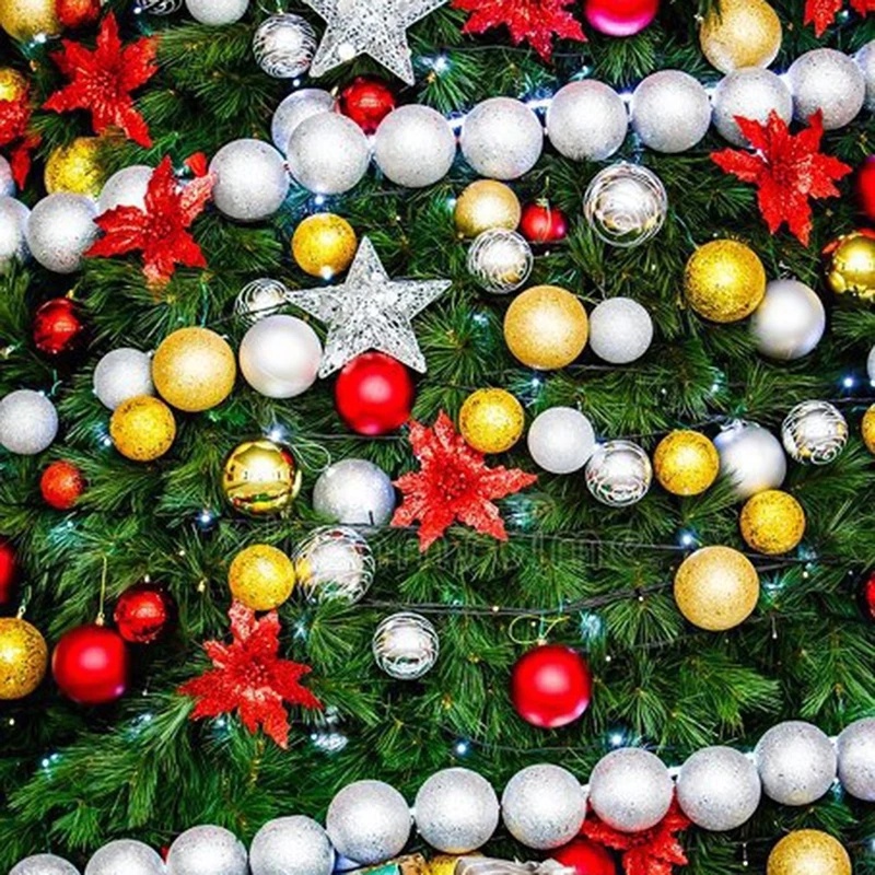 40 Trái Châu 1.5cm Trang Trí Cây Thông Giáng Sinh Năm Mới