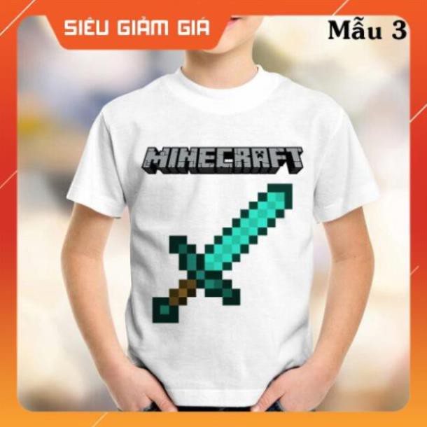 GIÁ TỐT -  [BÁN CHẠY] Áo thun Minecraft (nhận in hình theo yêu cầu)  / có đủ size
