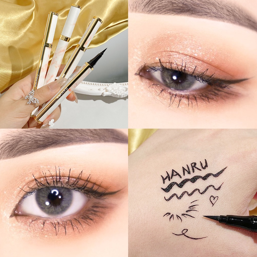 Bút Kẻ Mắt GECOMO Ngòi Siêu Mảnh 0.01mm Chống Nước Lâu Trôi