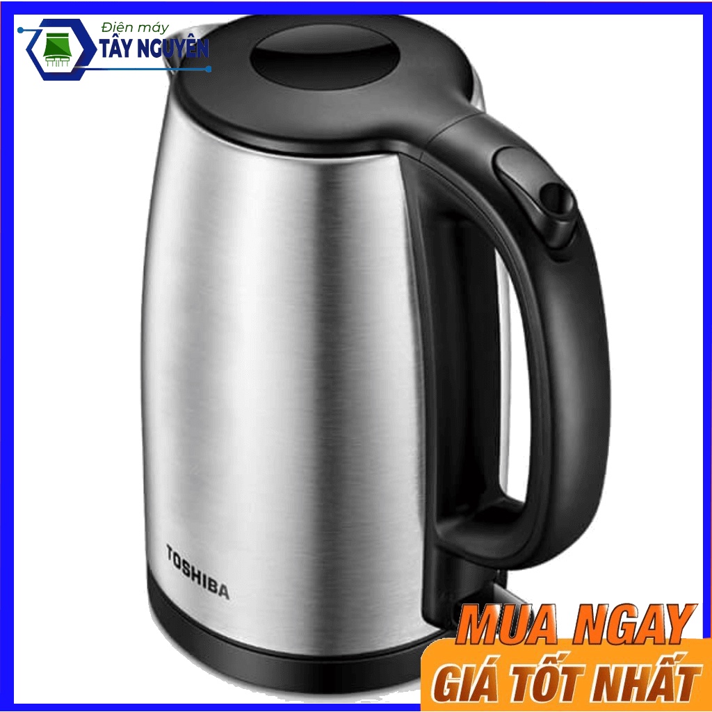 Bình Đun Siêu Tốc Toshiba KT-17SH2NV (1.7L-2200W) - Thân ruột inox cao cấp 304 - Hàng mới