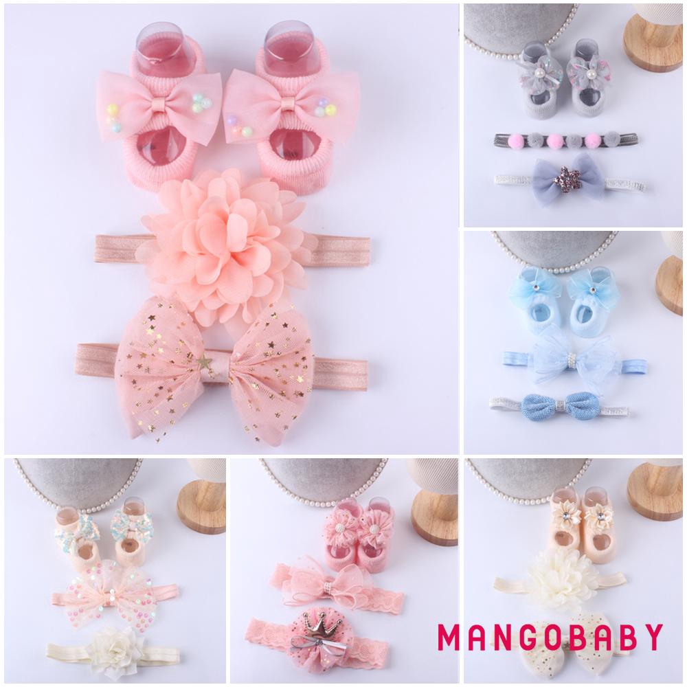 Vớ cotton ngang mắt cá phối ren thoáng khí dễ thương cho bé gái 0-3 tuổi