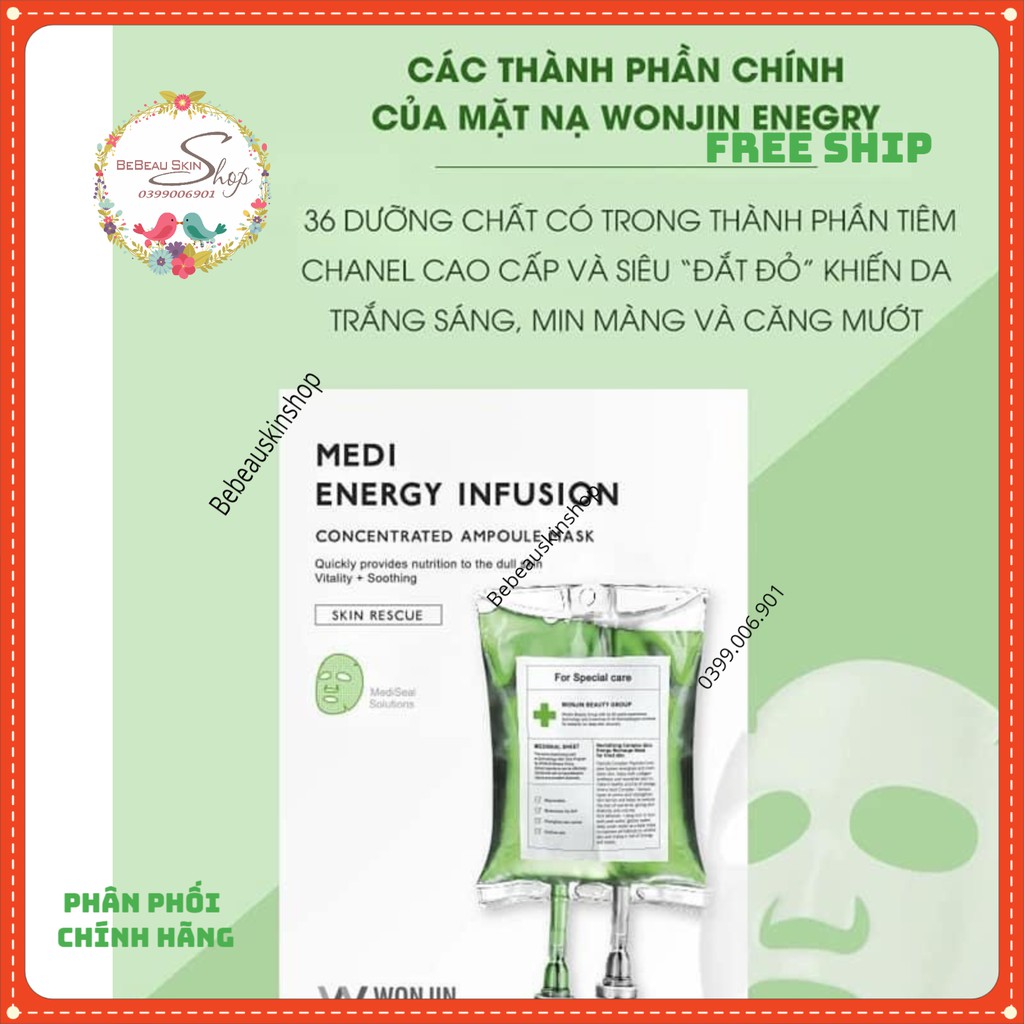 MẶT NẠ WONJIN ĐỦ LOẠI ( MIẾNG LẺ) | Thế Giới Skin Care