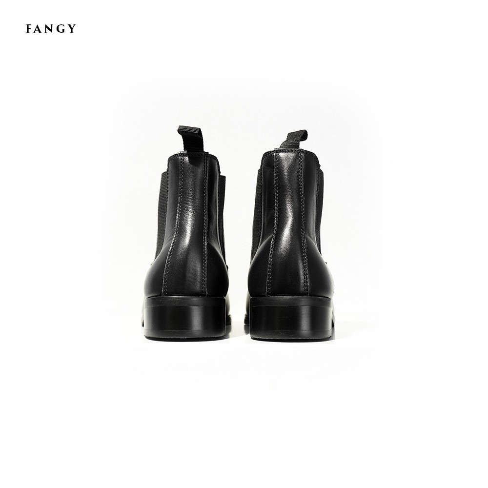 Giày boot FANGY Chelsea Boots SS2 Đen bóng