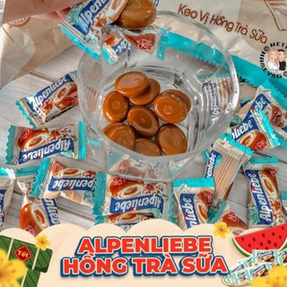 Keo alpenliebe ❤freeship❤ kẹo hồng trà sữa thỏi 9 viên